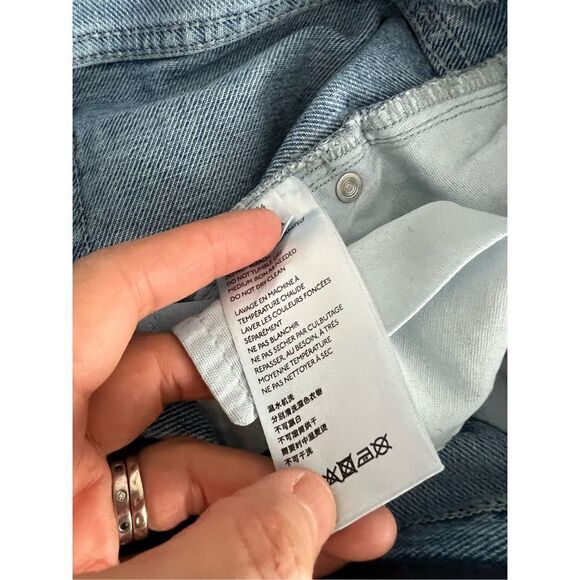 BDG  light blue high-rise, baggy jeans 24 - Picture 3 of 5